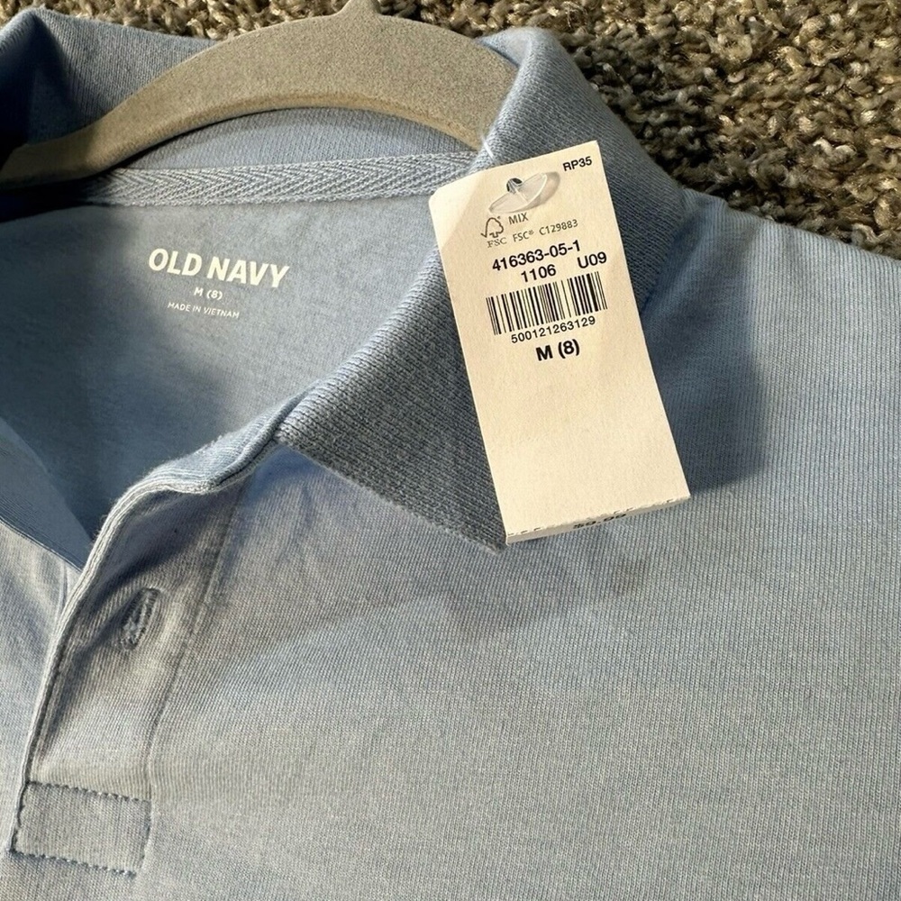 Old Navy Polo Shirt For Boys SZ 8 NWT - Picture 6 of 6